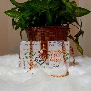 Shein Box Crossbody W/Chain